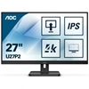 Picture of AOC P2 U27P2 LED display 68.6 cm (27") 3840 x 2160 pixels 4K Ultra HD Black