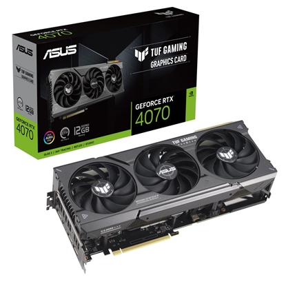 Picture of ASUS TUF Gaming TUF-RTX4070-12G-GAMING NVIDIA GeForce RTX 4070 12 GB GDDR6X