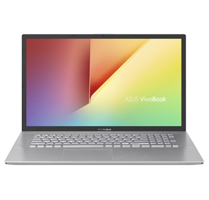 Attēls no ASUS VivoBook 17 S712UA-IS79 5700U Notebook 43.9 cm (17.3") Full HD AMD Ryzen™ 7 16 GB DDR4-SDRAM 1000 GB SSD Wi-Fi 5 (802.11ac) Windows 10 Home Silver REPACK New Repack/Repacked