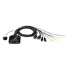 Изображение ATEN 2-Port USB 4K HDMI Cable KVM Switch with Remote Port Selector