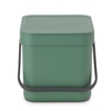Picture of Atkritumu tvertne Brabantia Sort&Go 6l zaļa
