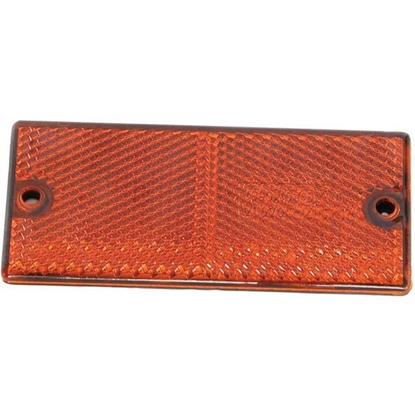 Attēls no Atstarotājs 90x40mm, oranžs, ar divpusēju līmlentu