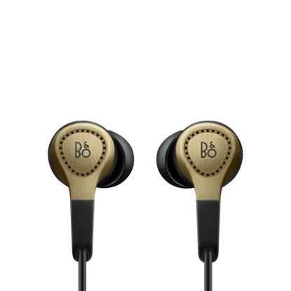 Picture of Ausinės BANG&OLUFSEN BeoPlay H3 Champagne į ausis