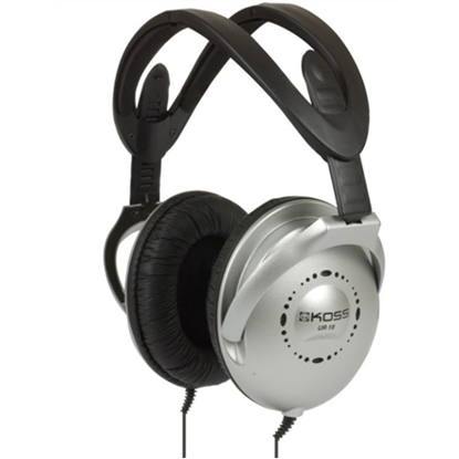 Attēls no Ausinės Koss Headphones UR18 Wired, On-Ear, 3.5 mm, Noice canceling, Silver