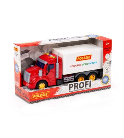 Picture of Auto furgons "Profi" inerci (ar gaismu un skaņu) 30 cm PL93455