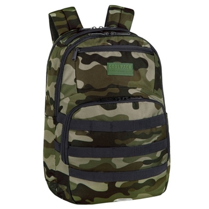 Attēls no Backpack CoolPack Army Camo Classic