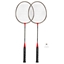 Изображение Badmintona komplekts: 2 rackets + shuttlecock + cover Spokey BADMNSET1