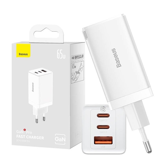 Picture of Baseus GaN5 Pro Wall charger 2xUSB-C / USB / 65W