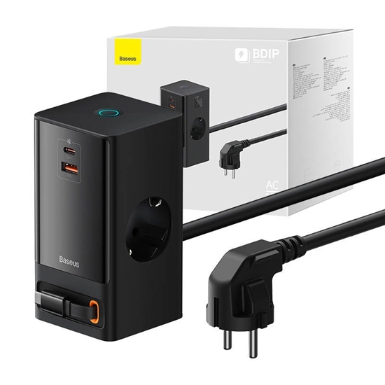 Picture of Baseus PowerCombo Wall charger / Powerstrip 65W