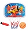Attēls no Basketbola grozs (25 cm diam.) bērniem ar 13 cm bumbu CB42715