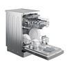 Изображение BEKO Free standing Dishwasher BDFS26040XA, Energy class C,  Width 45 cm, 6 programs, Inverter motor, SelfDry, Third drawer, Inox