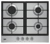 Picture of Beko HIAG 64225 SX Stainless steel Built-in Gas 4 zone(s)