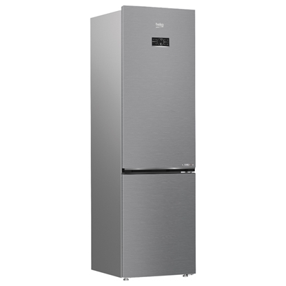 Attēls no BEKO Refrigerator B5RCNA406LXBW, height 203.5cm, Energy class C, NeoFrost, HarvestFresh, AeroFlow, Inverter motor, Inox