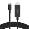 Изображение Belkin USB-C to HDMI 2.1 Cable 2m, black AVC012bt2MBK