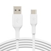 Picture of Belkin USB-C/USB-A Cable 1m PVC, white CAB001bt1MWH