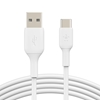 Picture of Belkin USB-C/USB-A Cable 1m PVC, white CAB001bt1MWH