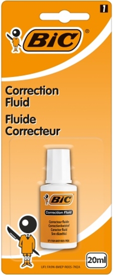 Изображение Bic Correction Fluid 20 ml, Blister of 1 pcs. 9184701