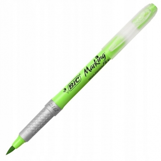 Picture of BIC Highlighter FLEX Green, Box 12 pcs. 494619