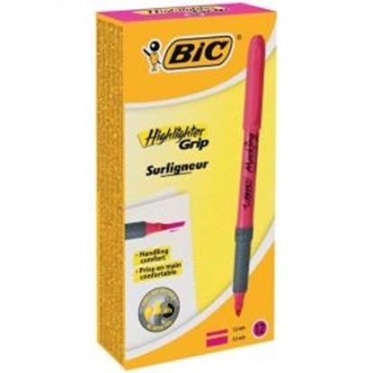 Attēls no BIC Highlighter FLEX Pink, Box 12 pcs. 494879