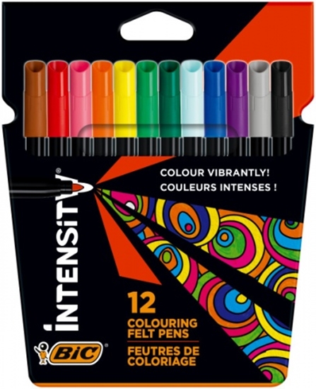 Picture of BIC Intensity Up Felt pens box of 12 pcs. 978004