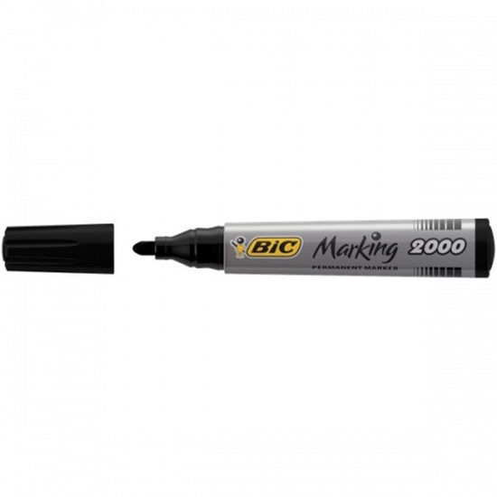 Picture of BIC permanent MARKER ECO 2000 2-5 mm, black, Pouch 1 pcs 000095