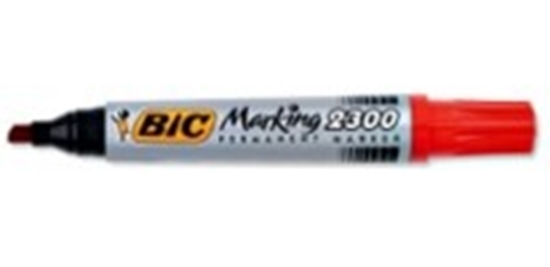 Picture of BIC permanent MARKER ECO 2300 B12 BCL RED EU, 1 pcs. 300034