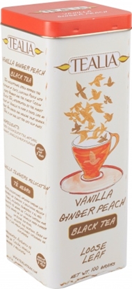 Изображение Black tea VANILLA GINGER PEACH 100g