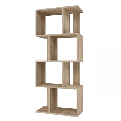 Изображение Bookcase FIESTA 4P 59.5x30x140 cm, sonoma oak