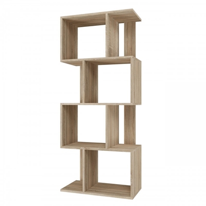 Attēls no Bookcase FIESTA 4P 59.5x30x140 cm, sonoma oak