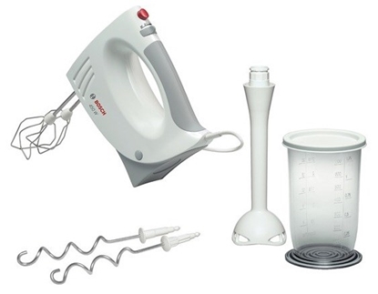 Attēls no Bosch MFQ3540 mixer Hand mixer 450 W Grey, White