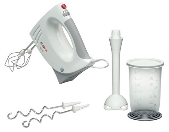 Picture of Bosch MFQ3540 mixer Hand mixer 450 W Grey, White