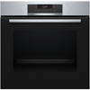 Picture of Bosch | Oven | HBA171BS1S | 71 L | Multifunctional | Pyrolysis | Touch control | Height 60 cm | Width 60 cm | Stainless Steel
