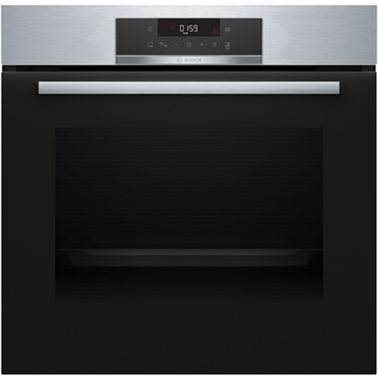 Изображение Bosch | Oven | HBA171BS1S | Multifunctional | 71 L | Stainless Steel | Width 60 cm | Pyrolysis | Touch control | Height 60 cm