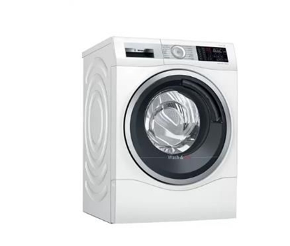 Изображение Bosch Serie 6 WDU2853KPL washer dryer Freestanding Front-load White E