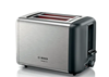 Picture of Bosch TAT3P420 toaster 2 slice(s) 970 W Black, Stainless steel