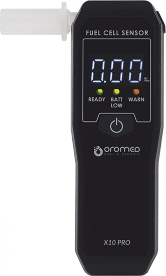 Picture of Oromed ALK_ORO-X10 PRO alcohol tester 0 - 4% 0.05% Black