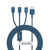 Picture of Baseus Superior USB Type-A to microUSB+Lightning+Type-C USB cable
