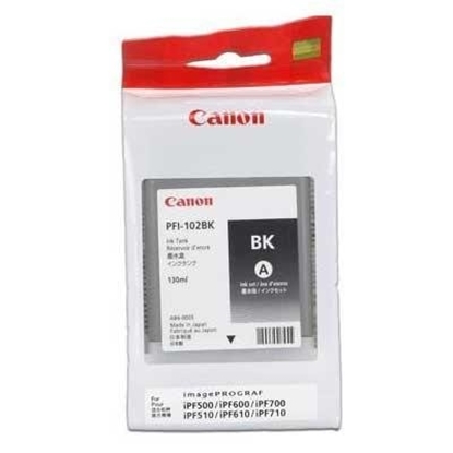 Attēls no Canon PFI-102 BK ink   black