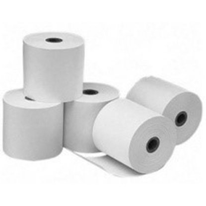 Изображение Cash Register Thermal Paper Roll Tape W: 57mm, L: 26m, bushings 12mm, diameter 47mm, 10pcs./pack.