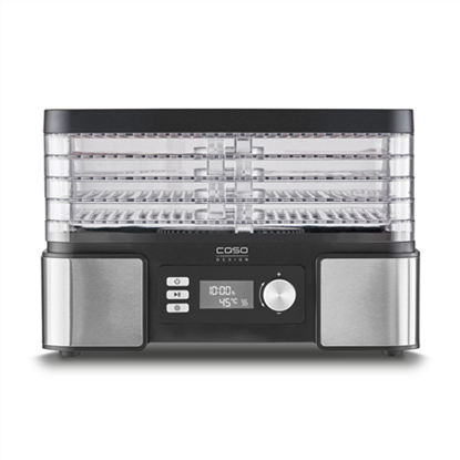 Picture of Caso | Food Dehydrator | DH 450 | Power 370-450 W | Number of trays 5 | Temperature control | Integrated timer | Black/Stainless Steel