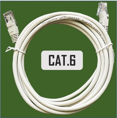Picture of Patch cord | Patch Kabelis | Patch cable | 2.5m | CAT6 | UTP | 2.5 m | ElectroBase ®