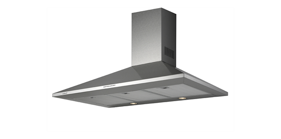 Picture of CATA | Hood | BETA 600 | Energy efficiency class B | Wall mounted | Width 60 cm | 645 m³/h | Mechanical control | Inox | LED