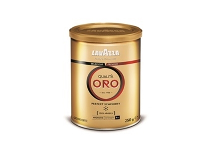Picture of Coffee LAVAZZA ORO, ground, 250 g, in a metal box