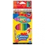 Attēls no Colorino Kids Triangular coloured pencils 12 colours (with sharpener)