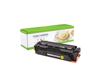 Attēls no Compatible Static-Control Canon CRG-055, Yellow for laser printers, 2100 pages.