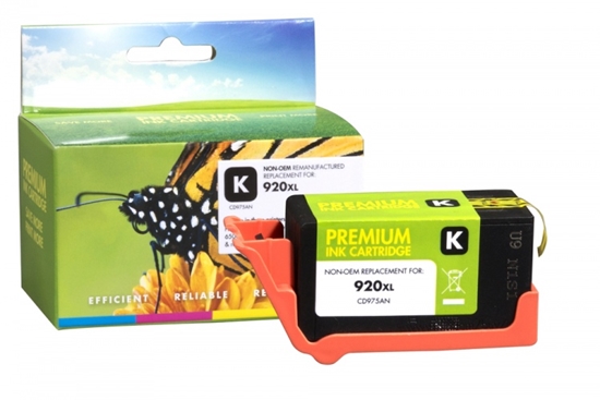 Picture of Compatible Static-Control Hewlett-Packard 920XL CD975AE Black