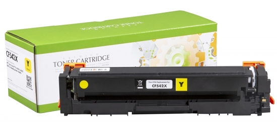 Изображение Compatible Static-Control HP Cartridge No.203X Yellow 2,5K (CF542X)/Canon CRG-054HY New chip