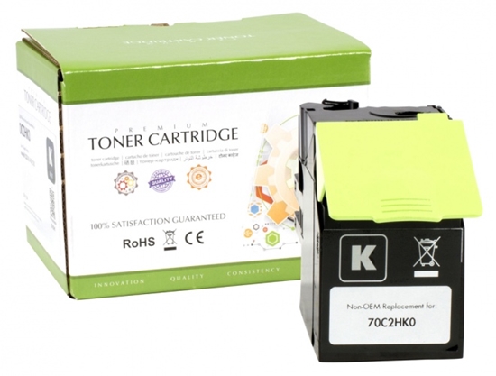 Picture of Compatible Static-Control Lexmark 702HK (70C2HK0) Black, 4000 p.