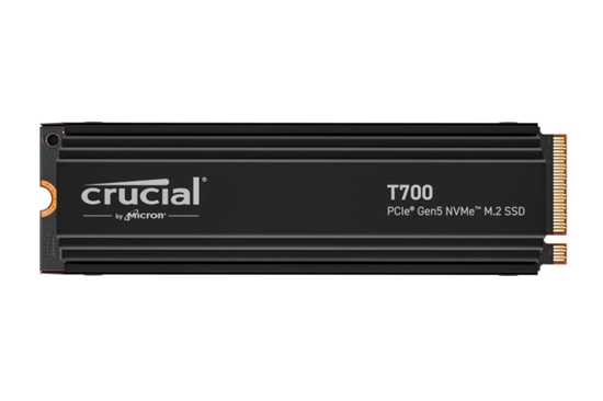 Picture of SSD|CRUCIAL|T700|2TB|M.2|PCIe Gen5|NVMe|TLC|Write speed 11800 MBytes/sec|Read speed 12400 MBytes/sec|TBW 1200 TB|CT2000T700SSD5