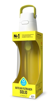 Attēls no Dafi SOLID 0.7 l bottle with filter cartridge (yellow)